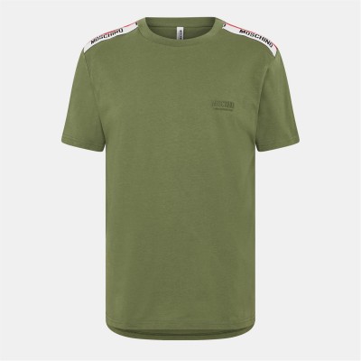 тениска,облекла,на,разпродажба,мъжки,тениски,moschino,tape,t,shirt,green