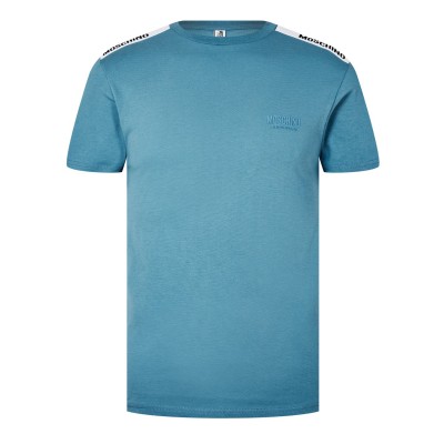 тениска,облекла,на,разпродажба,мъжки,тениски,moschino,tape,t,shirt,light,blue