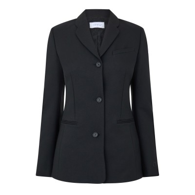 сако,дамски,якета,и,палта,off,white,darted,twill,blazer,black,white