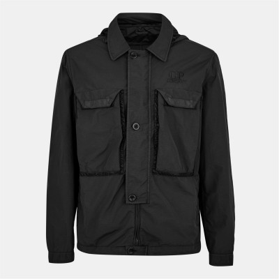 мъжки,якета,cp,company,flatt,nylon,goggle,overshirt,black,999