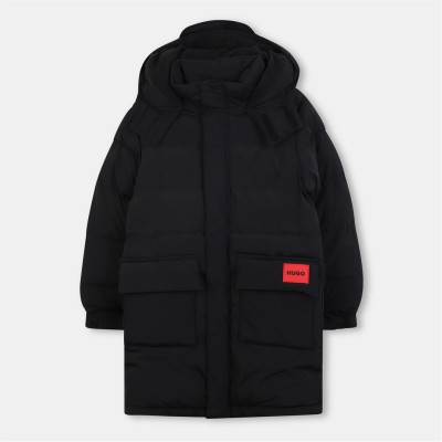 детски,облекла,hugo,hugo,long,puffer,jn61,black