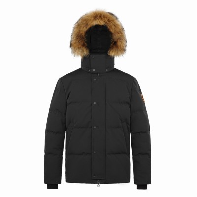 анорак,промоция,на,зимни,облекла,мъжки,якета,arctic,army,men's,muskox,waterproof,baffle,stitching,detachable,hood,parka,black