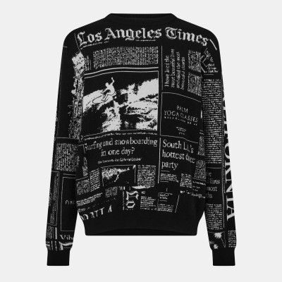 яке,мъжки,якета,palm,angels,men,s,structured,ribbed,harrington,jacket,black,white