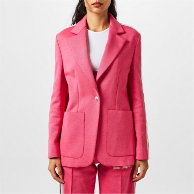 сако,дамски,якета,и,палта,palm,angels,track,blazer,fuchsia,white