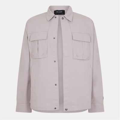 мъжки,якета,lyle,and,scott,men's,ripstop,overshirt,pale,grey