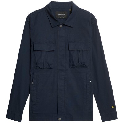 мъжки,якета,lyle,and,scott,ripstop,overshirt,dark,navy