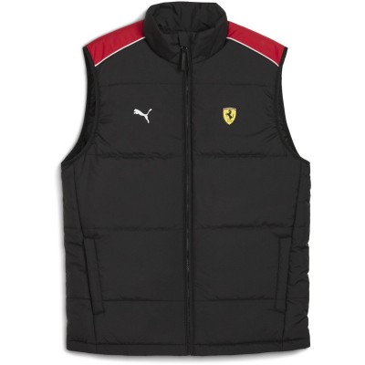 елек,мъжки,якета,puma,men,s,ferrari,mt7,padded,gilet,black