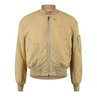 яке,облекла,на,разпродажба,мъжки,якета,off,white,bomber,jacket,dark,sand