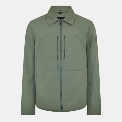 belstaff,men,s,classic,fit,overshirt,sage,green