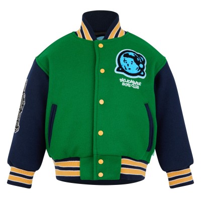 юношеско,яке,детски,3/4,панталони,billionaire,boys,club,astro,varsity,jacket,juniors,green,black