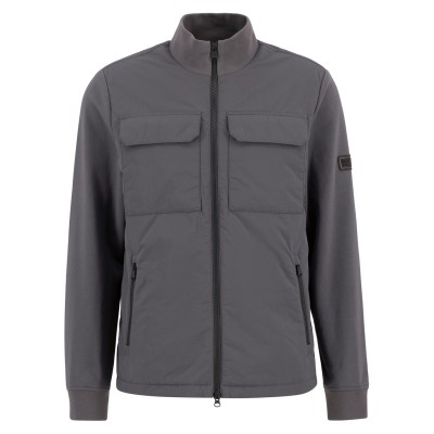 блуза,мъжки,якета,barbour,international,mens,ethan,quilted,sweatshirt,charcoal