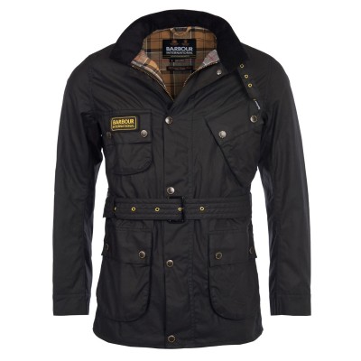 яке,облекла,на,разпродажба,мъжки,якета,barbour,international,slim,international,wax,jacket,black,bk91