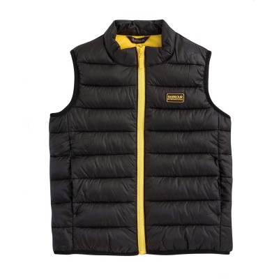 елек,детски,облекла,barbour,international,boys,reed,gilet,black,yellow
