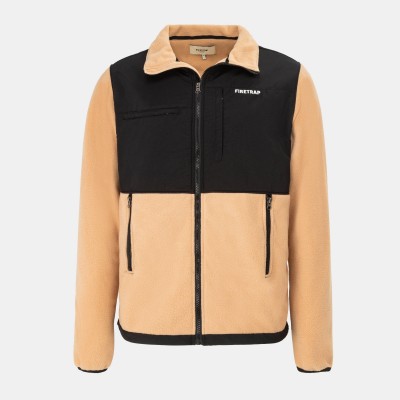 мъжко,поларено,яке,мъжки,якета,firetrap,fleece,jacket,mens,apricot,illsion