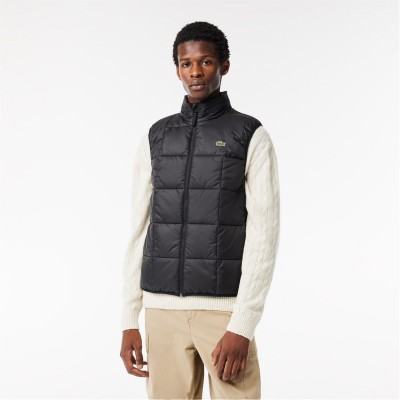 елек,мъжки,якета,lacoste,lacoste,core,gilet,sn41,black,black