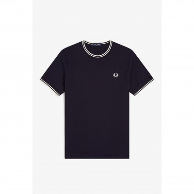 тениска,мъжки,тениски,fred,perry,twin,tipped,t,shirt,navy,795