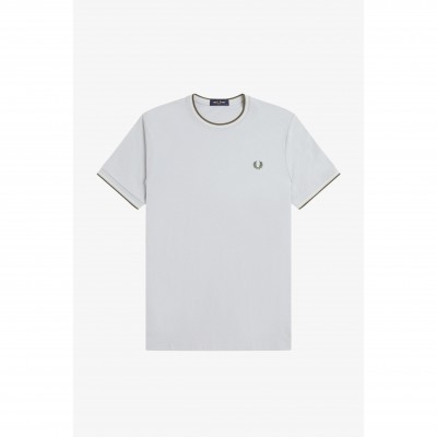 тениска,мъжки,тениски,fred,perry,twin,tipped,t,shirt,dusky,blue,80b