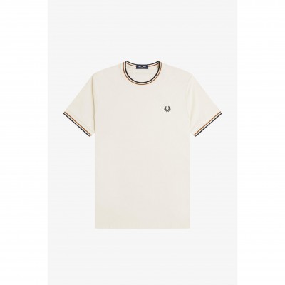 тениска,мъжки,тениски,fred,perry,twin,tipped,t,shirt,ecru,79b