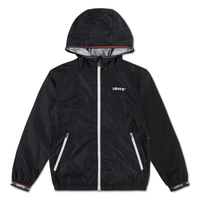 детски,3/4,панталони,levis,levi's,weather,resistant,lightweight,windbreaker,jet,black,g52