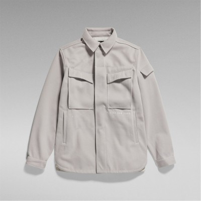 облекла,на,разпродажба,мъжки,якета,g,star,unisex,mysterious,overshirt,cool,grey