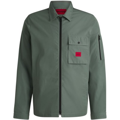 облекла,на,разпродажба,мъжки,якета,hugo,emmond,overshirt,open,green,343