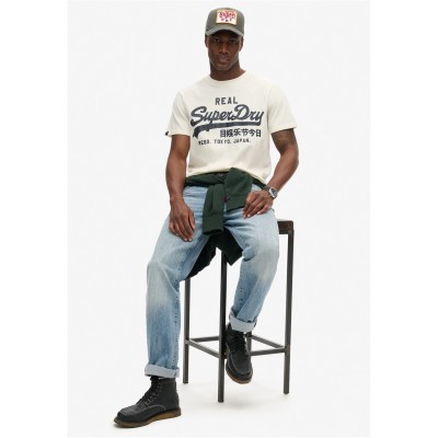 тениска,мъжки,тениски,superdry,vintage,logo,t,shirt,ecru