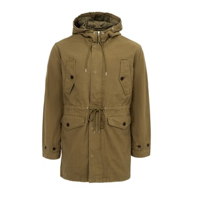 анорак,мъжки,якета,pretty,green,men's,pg,cassette,cotton,hooded,4,pocket,full,zip,parka,green