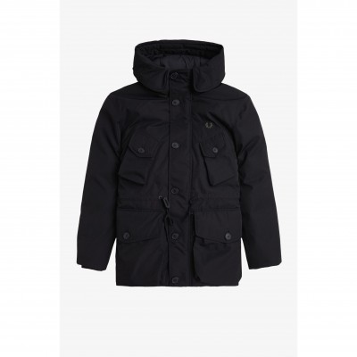 анорак,мъжки,якета,fred,perry,men,s,patch,puffer,hooded,thigh,length,parka,black,102