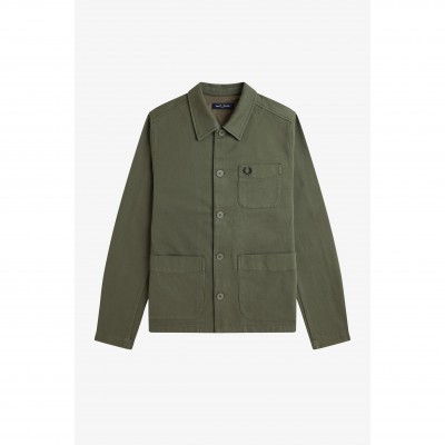 мъжки,якета,fred,perry,men,s,bedford,cord,overshirt,wrth,green,x21