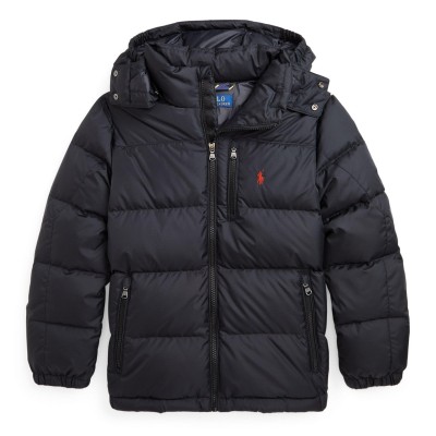 яке,polo,ralph,lauren,kids,insulated,medium,puffer,jacket,polo,black