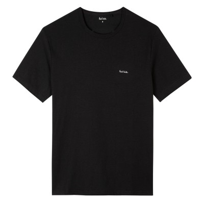 тениска,мъжки,тениски,paul,smith,chest,logo,t,shirt,black,79