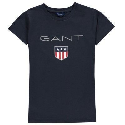тениска,детски,облекла,gant,shield,logo,t,shirt,navy,433