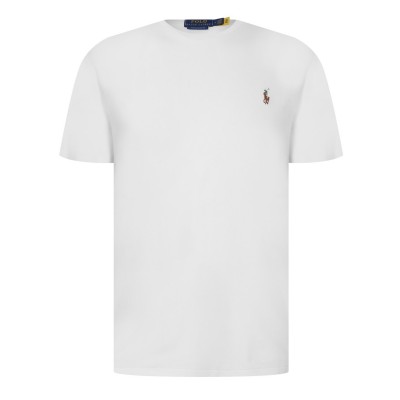 тениска,мъжки,тениски,polo,ralph,lauren,pima,logo,t,shirt,white