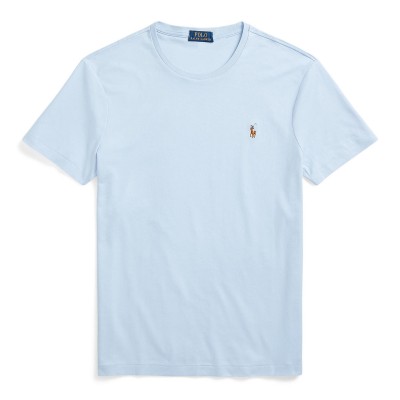 тениска,мъжки,тениски,polo,ralph,lauren,men,s,regular,fit,pima,t,shirt,office,blue