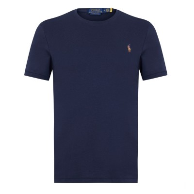 тениска,мъжки,тениски,polo,ralph,lauren,pima,logo,t,shirt,french,navy