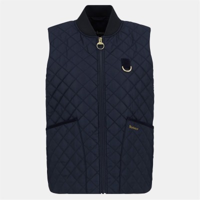 елек,дамски,якета,и,палта,barbour,women's,rosalie,quilted,sleeveless,gilet,dark,navy