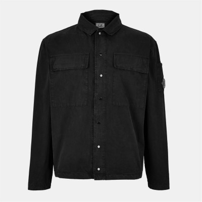 облекла,на,разпродажба,мъжки,якета,cp,company,men's,overshirt,black,999