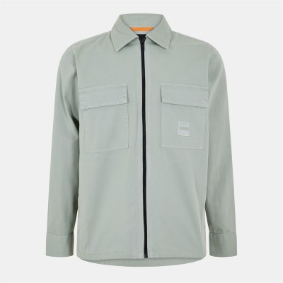 мъжки,якета,boss,men's,lovel,zipped,overshirt,open,green,351