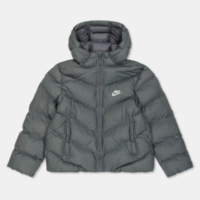юношеско,яке,детски,якета,и,палта,бягане,nike,loose,fit,puffer,jacket,juniors,grey
