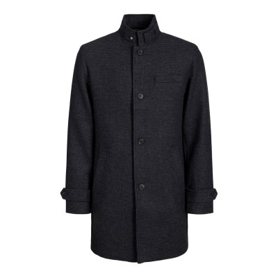мъжки,якета,мъжки,якета,и,палта,размер+,jack,and,jones,men's,melton,single,breasted,overcoat,drk,gry,mel
