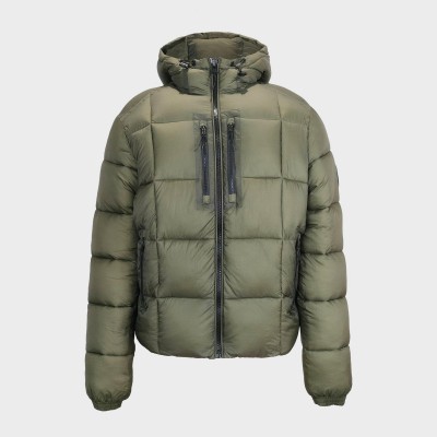 яке,мъжки,якета,pretty,green,men,s,trafford,weather,resistant,long,sleeve,short,puffer,jacket,khaki