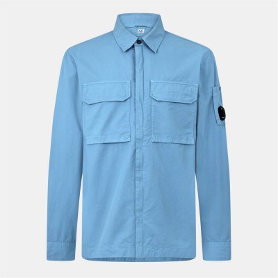 облекла,на,разпродажба,мъжки,якета,cp,company,men's,overshirt,aegean,blue,815