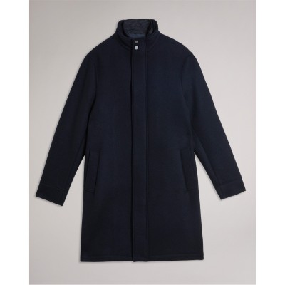 палто,мъжки,якета,ted,baker,ted,funnel,neck,coat,sn54,navy