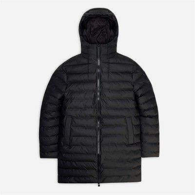 яке,мъжки,якета,rains,men's,long,medium,puffer,jacket,black
