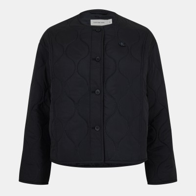 яке,calvin,klein,jeans,kids,quilted,jacket,ck,black,beh