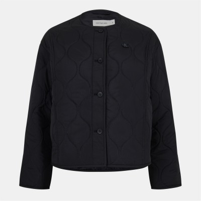 яке,детски,3/4,панталони,calvin,klein,jeans,ckj,quilted,jacket,jn61,ck,black,beh