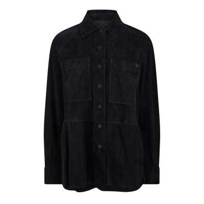 дамски,якета,и,палта,emporio,armani,suede,shirt,notte