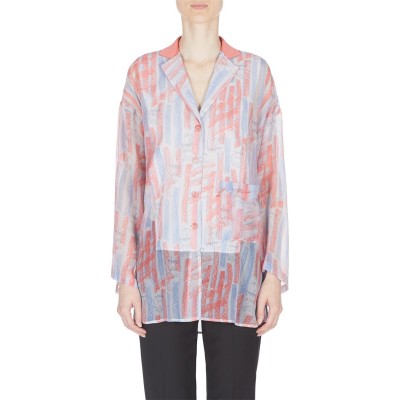 дамски,якета,и,палта,emporio,armani,pattern,sheer,shirt,fantasia