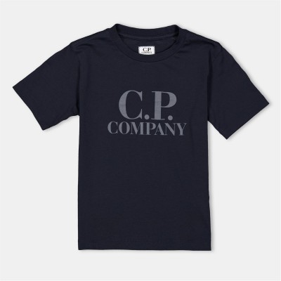 тениска,детски,3/4,панталони,cp,company,boys',goggle,logo,regular,fit,t,shirt,navy,41150