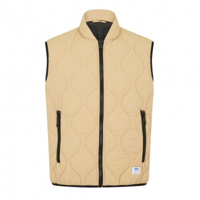 елек,облекла,на,разпродажба,мъжки,якета,hugo,men's,sleeveless,gilet,medium,beige